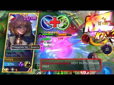 BEATRIX SMOOTH SNIPER AIMING | SATISFYING SAVAGE - MLBB
