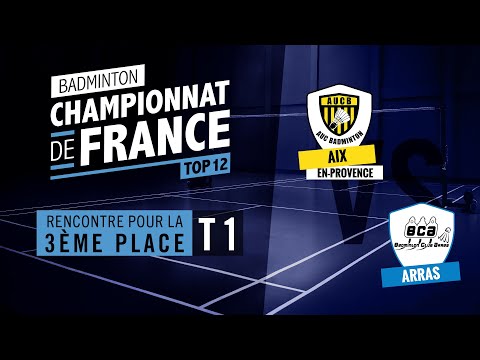 Top 12 2019 - Rencontre pour la 3ème place - Terrain 1
