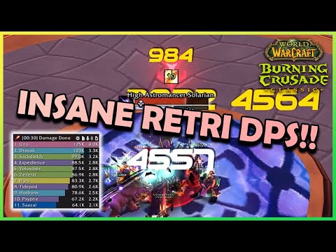 Retri Paladin Sustained 4k DPS | Daily Classic WoW Highlights #174 |