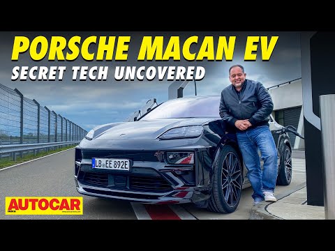 2024 Porsche Macan EV - All the tech on the all-new, all-electric Macan |First Look| @autocarindia1