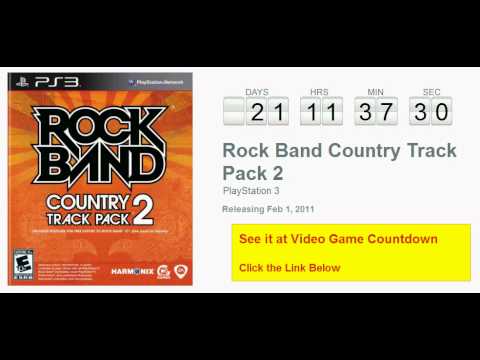 Rock Band : Country Track Pack Playstation 2
