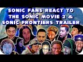 Sonic Fans React To The Sonic Movie 2 & Sonic Frontiers Trailer (Compilation)
