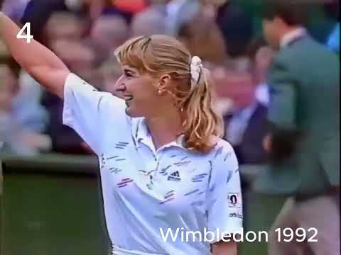 Steffi Graf – All 7 Wimbledon Championship Points (1988–1996)
