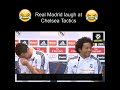 Real Madrid Laugh at Chealsea Tactics #shorts #football #soccer #viral