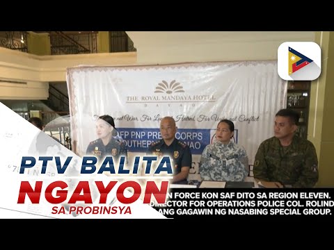PRO 11, nilinaw na walang malaking SAF deployment operation sa Davao Region