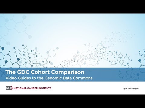 The GDC Cohort Comparison - Video Guides to the Genomic Data Commons