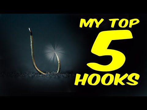 The BEST Hooks On The Market! | My Top FIVE Hook patterns