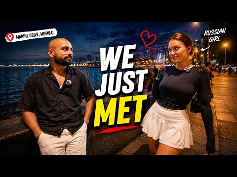 I Met a Russian Traveler in Mumbai… We Couldn’t Stop Smiling 😌✨
