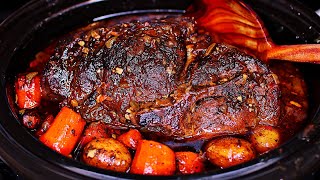 Slow Cooker Sunday Pork Roast Recipe - How to make pork pot roast
