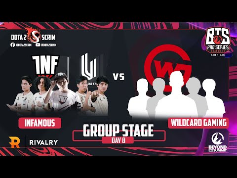 Infamous vs Wildcard Gaming - BTS Pro Series 10 Americas - Group Stage - B02