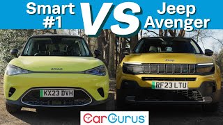 2024 Smart #1 vs Jeep Avenger: Who makes the best £35k family EV?