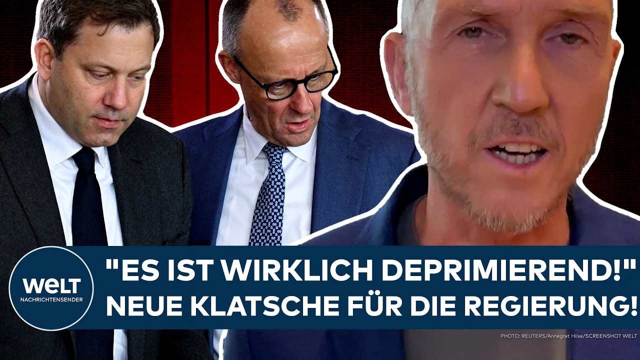 DEUTSCHLAND: "Es ist wirklich deprimierend!" Derbe Klatsche für die Regierung von Friedrich Merz!