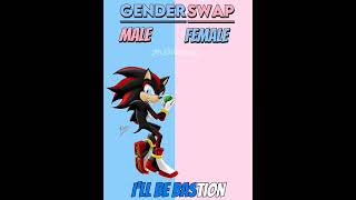 Sonic Characters GenderSwap Edit | Sonic Edit ❤️ | No Mercy
