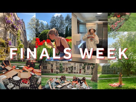 FINALS WEEK VLOG - studying, Princeton libraries, and packing to move out for the summer!