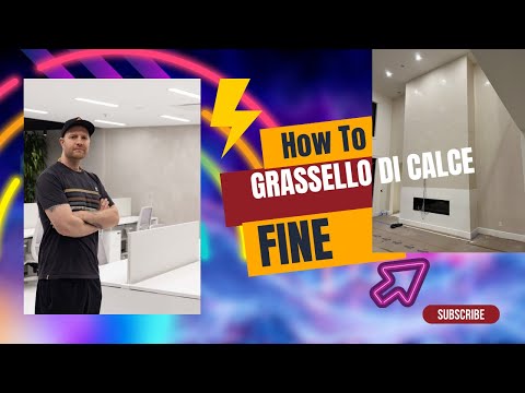 5 Star Finishes Grassello Di Calce Fine Venetian Plaster Application Video #venetianplaster