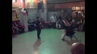 Guillermina Quiroga y muchachos