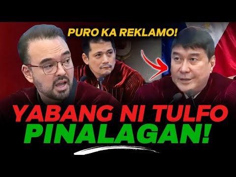 YABANG NI TULFO, PINALAGAN!