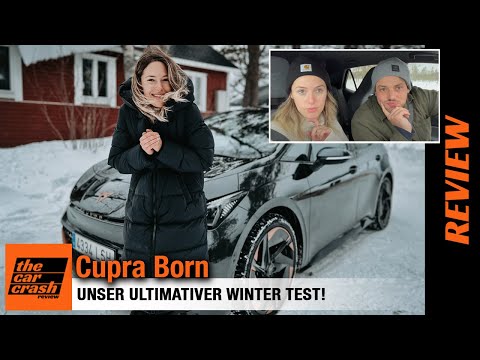 Cupra Born e-Boost (2022) Unser ultimativer Test im Schnee! ❄️ Fahrbericht | Review | Laden | 58 kWh
