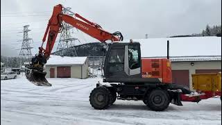 Excavator pe pneuri Hitachi ZX 145 W-3 Wheeled excavator with 2D Excavation sy de vânzare - Imagine 4 | Machineryline RO Excavator pe pneuri Hitachi ZX 145 W-3 Wheeled excavator with 2D Excavation sy | Imagine 4 - Machineryline
