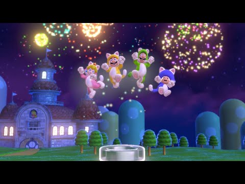 Super Mario 3D World: The Credits Roll with Lyrics