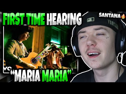 HIP HOP FAN'S FIRST TIME HEARING 'Santana - Maria Maria' | GENUINE REACTION