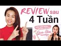 Review Sau 4 Tuần Massage Mặt GIẢM NẾP NHĂN Cùng đá Tự Nhiên GuaSha Workout With Han