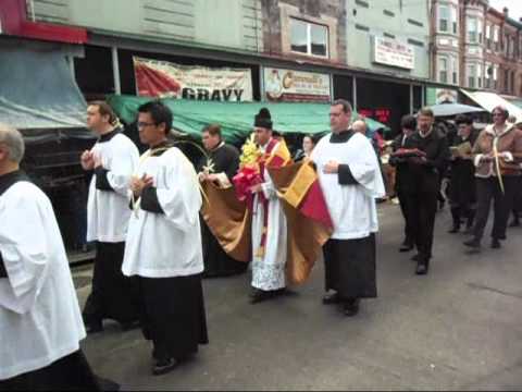 Palm Sunday Procession Through South Philadelphia's Italian Market