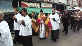 Palm Sunday Procession Through South Philadelphia's Italian Market