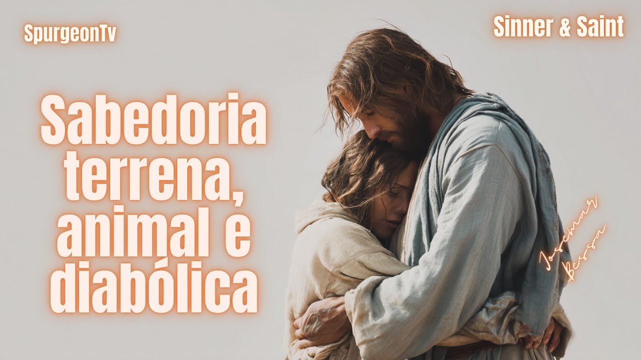 Earthly, animal and diabolical wisdom | James 3:15-17 | Sinner & Saint | Josemar Bessa