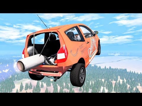 Epic High Speed Jumps #114 – BeamNG Drive | CrashBoomPunk