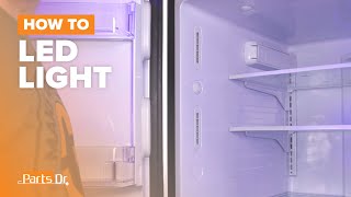 No or Dim Refrigerator Lights? How to Replace LED Light WR55X25754 on Your GE Refrigerator