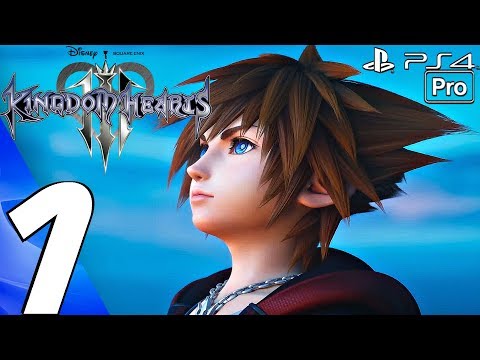 Kingdom Hearts 3 - English Walkthrough Part 1 - Prologue (Full Game) PS4 PRO