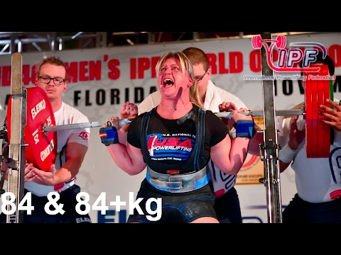 Women, 84 & 84+ kg - World Open Powerlifting Championships 2016