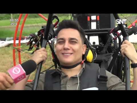 Volando por el cielo Itapuense, con Mariano López