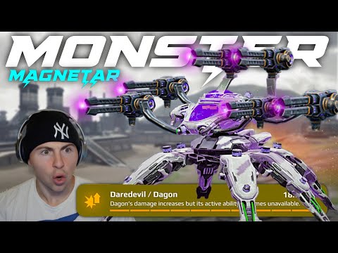 Magnetar Dagon Is ILLEGAL... The Most Insane Fire Rate In The Game - Daredevil | War Robots