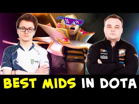 BEST mid players — Miracle vs Noone who is better Invoker?