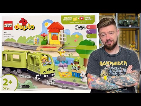 PRZYGODA Z INTERAKTYWNYM POCIĄGIEM 🚊 LEGO DUPLO 10427 RECENZJA