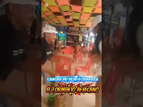 cancha de tejo y terraza el Tormento Africano en Arjona bolivar