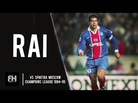 Raí ● Goal and Skills ● PSG 4-1 Spartak Moscow ● Champions League 1994-95