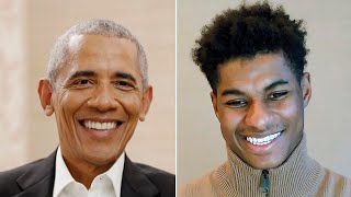 video: Watch: Barack Obama and Marcus Rashford discuss power of young people