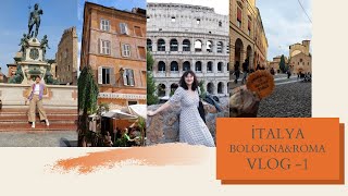Dünyanın en güzel ülkesi : İTALYA - Bologna & Roma VLOG  - Part 1 #italya #bolog