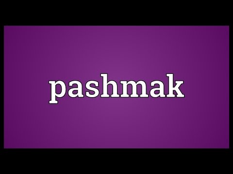 Pashmak Meaning