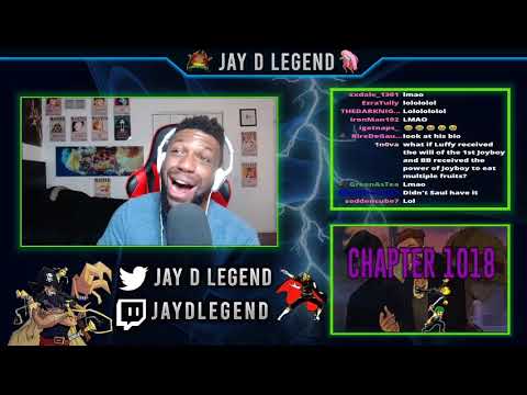 Jay D. Legend. One Piece Ch. 1018 Live Reaction (FULL)