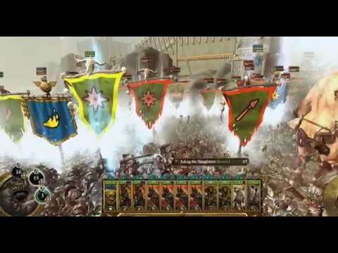 Total War WARHAMMER: custom map, the retaking of Karak Izor