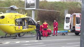 C 9 - Christophorus 9 Einsatz - Motorradunfall