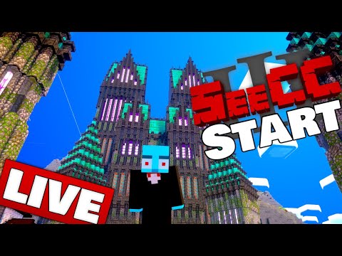 EPIC Minecraft SeeCC3 SMP LIVE Server Opening!!