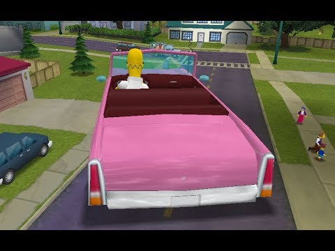 The Simpsons Hit & Run - Giant Family Sedans
