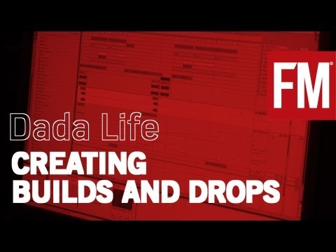 Dada Life In The Studio creating builds and drops