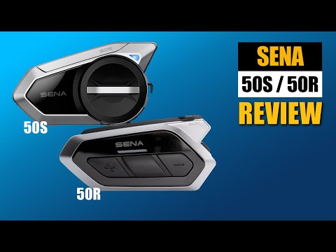 Motociklo Interkomas - Sena 50S-10 video