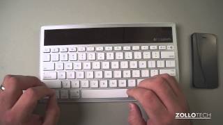 Video thumbnail for Logitech K760 Solar Keyboard Review by zollotech